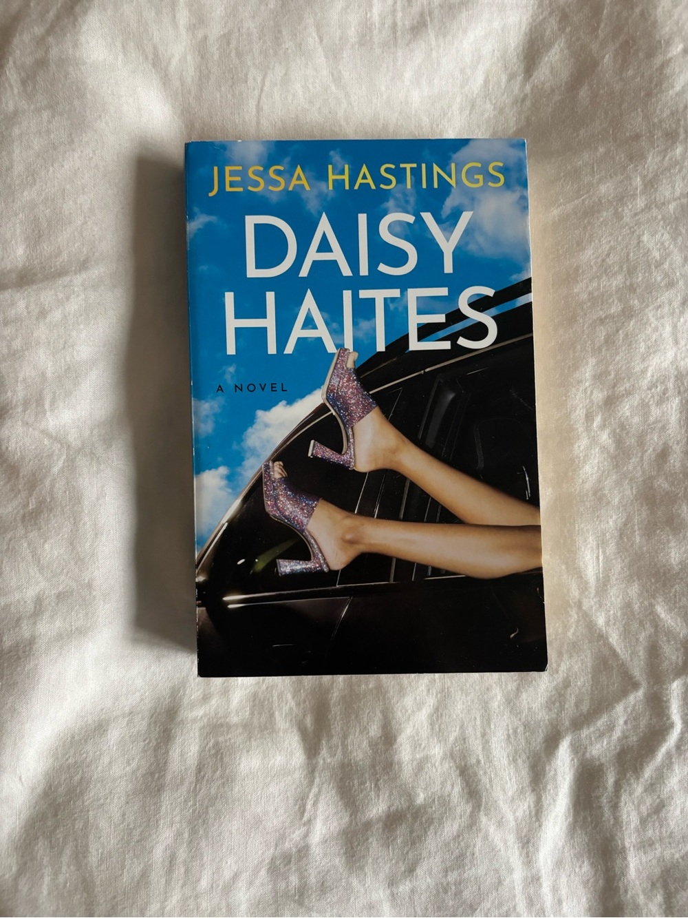 Daisy Haites Glitter Platform Heels in Purple